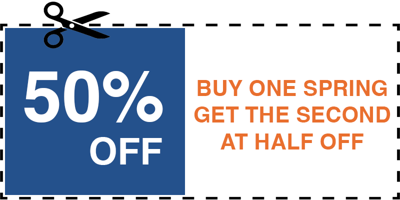 HALF OFF GARAGE SPRING Plainview